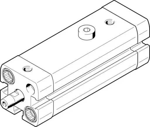 Produktfoto 1 von FESTO CLR-16-10-R-P-A, Linear-Schwenkspanner, P\n: 535435
