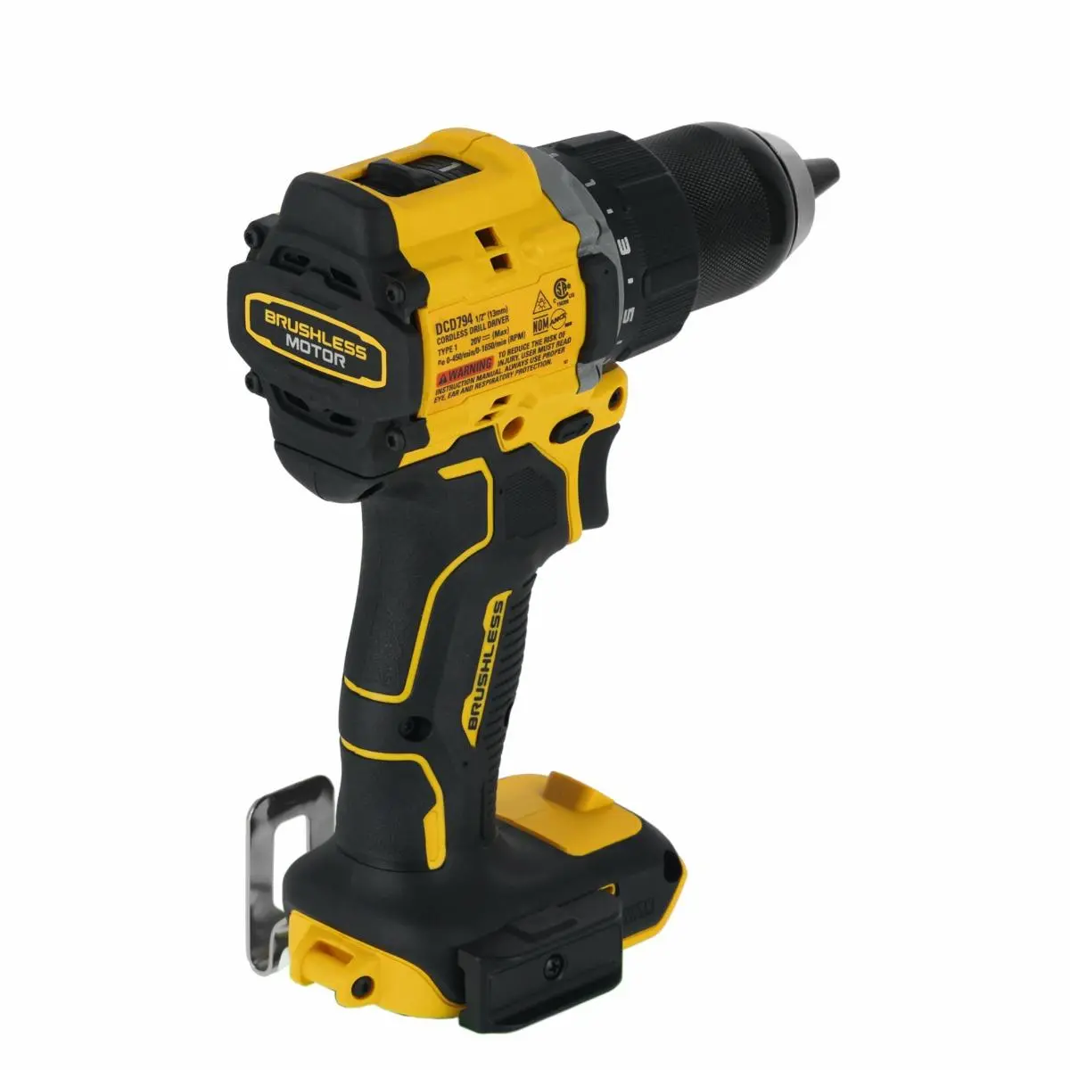 Produktfoto 1 von DeWalt DCD794NT-XJ, 18V Akku-Bohrschrauber bürstenlos