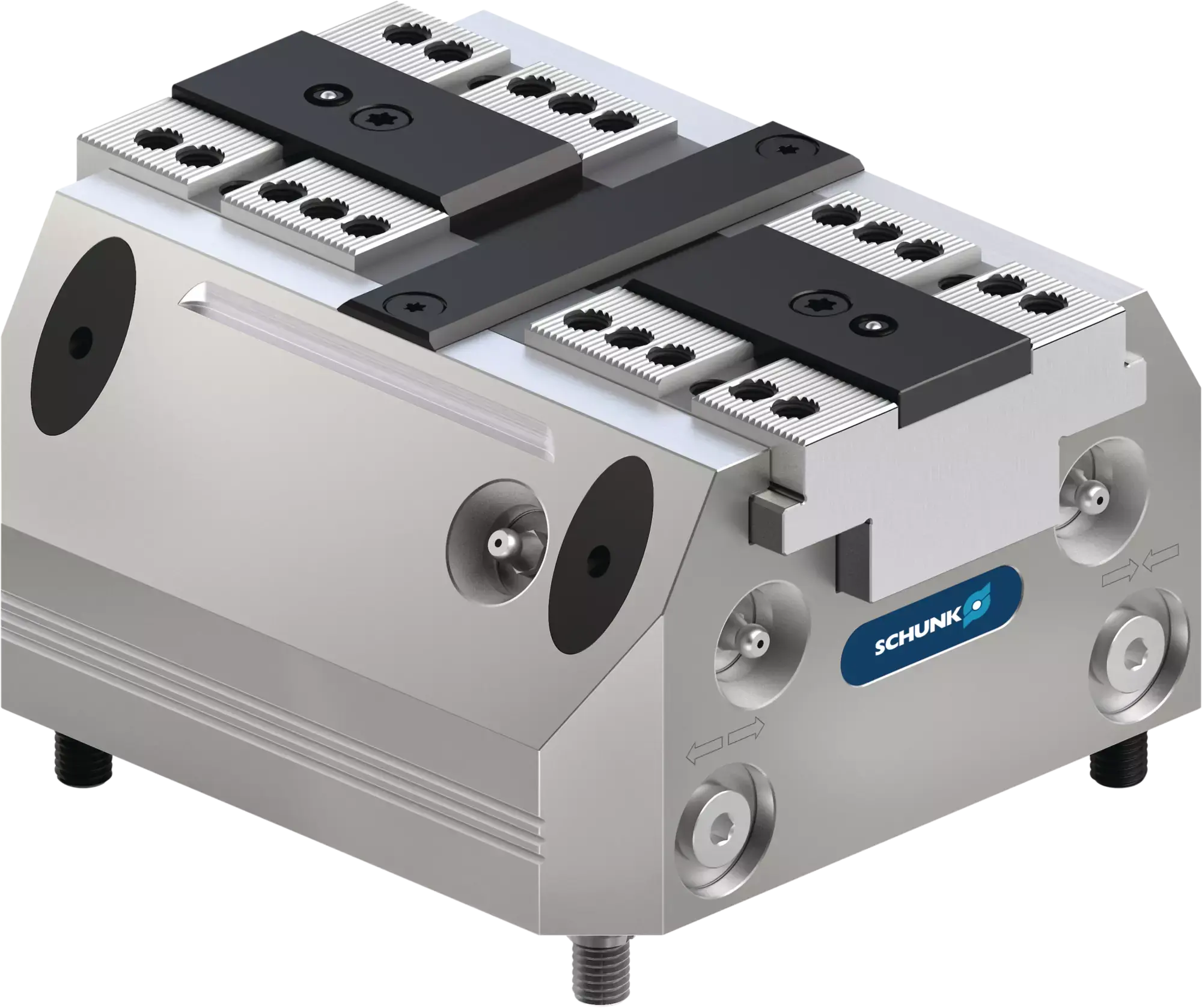 Produktfoto 1 von SCHUNK KSH3-LH 160-Z-PM, Hydraulische 2-Backen-Kraftspannblöcke