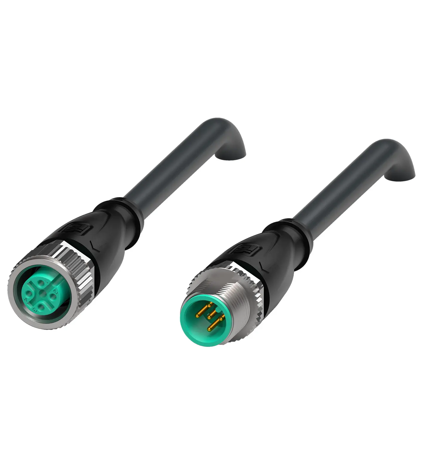 Produktfoto 1 von Pepperl+Fuchs V15-G-BK10M-PUR-U/ABG-V15-G, Verbindungskabel, geschirmt