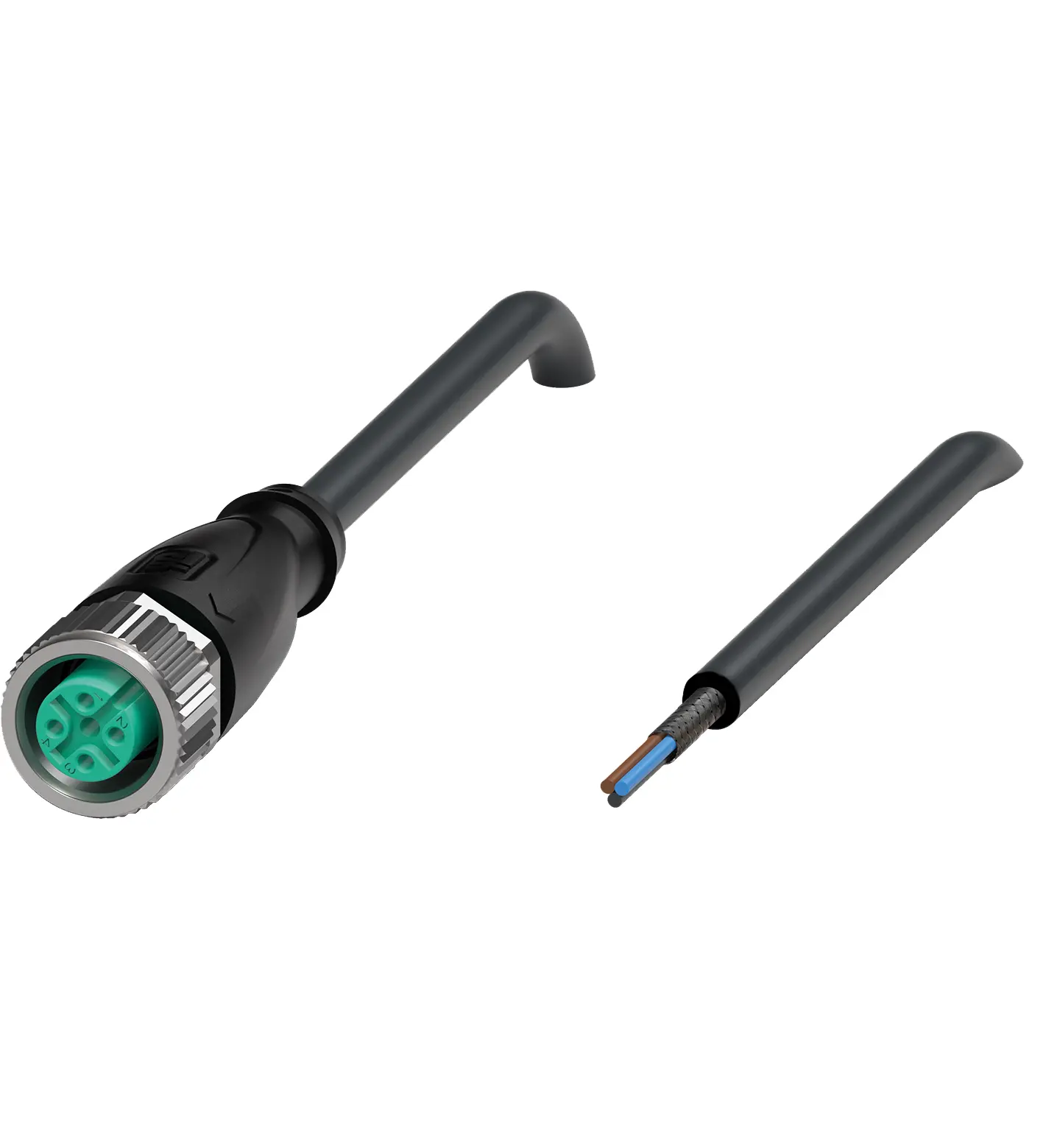 Produktfoto 1 von Pepperl+Fuchs V11-G-BK15M-PUR-U/ABG, Kabeldose, geschirmt