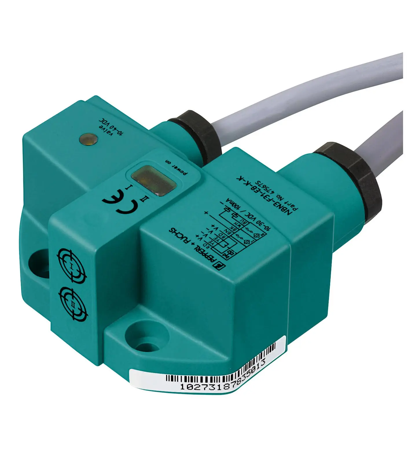 Produktfoto 1 von Pepperl+Fuchs NBN3-F31-E8-K-K, Induktiver Sensor