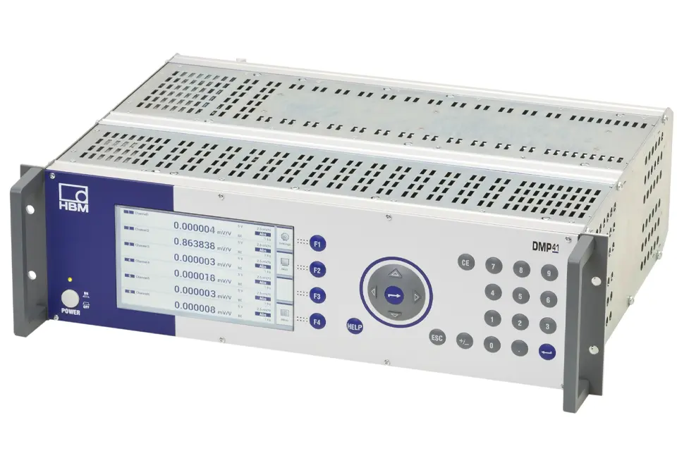 Produktfoto 1 von HBM Messtechnik 1-DMP41-E6, Digitales Präzisions-Messgerät 19" Vers.