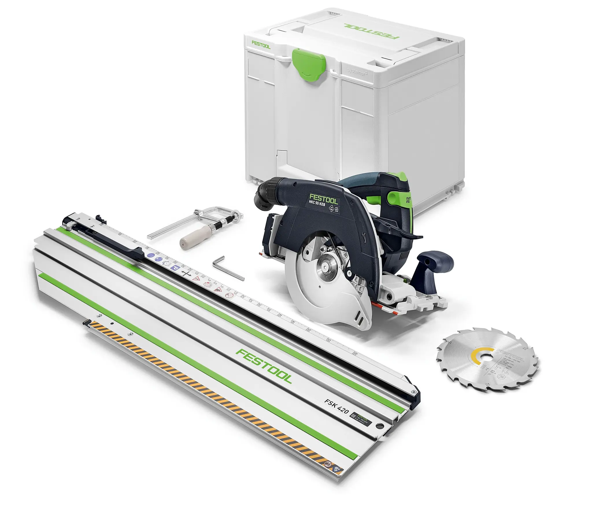 Produktfoto 1 von Festool Akku-Handkreissäge HKC 55 KEB-Basic-FSK 420, SKU: 578704