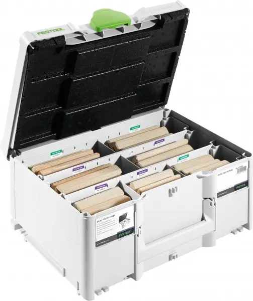 Produktfoto 1 von Festool 576792, DOMINO XL Dübel Buche DS/XL D12/D14 128 BU
