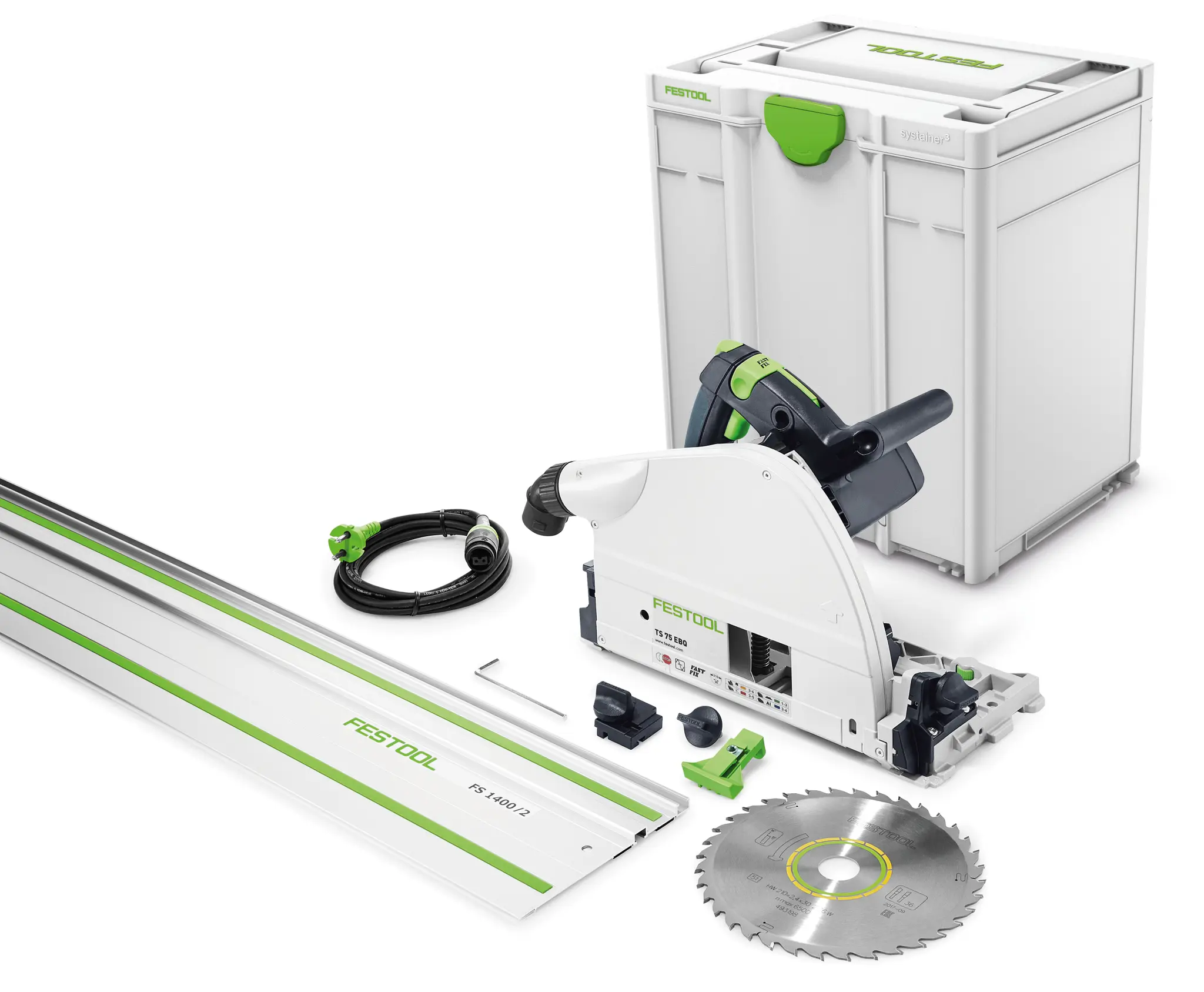 Produktfoto 1 von Festool 576115, Tauchsäge TS 75 EBQ-Plus-FS