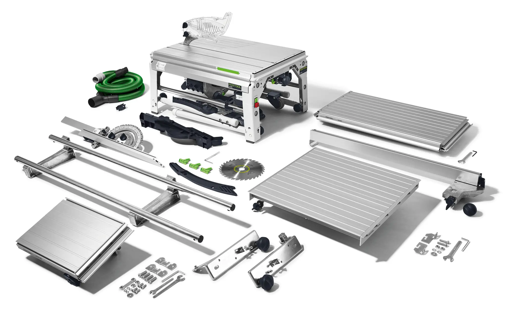 Produktfoto 1 von Festool 574782, Tischzugsäge CS 70 EBG-Set PRECISIO m. HM Blatt 488291