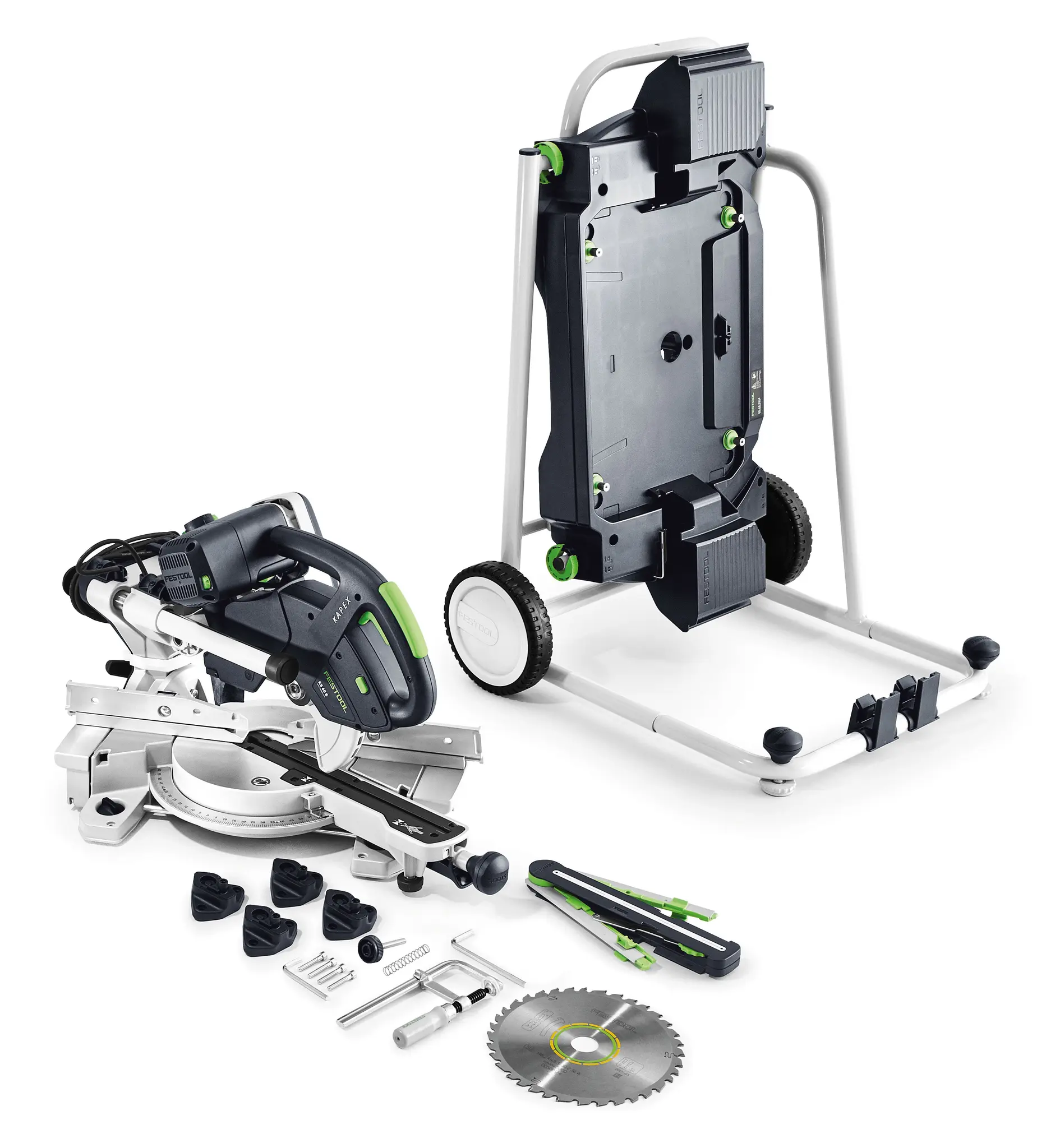 Produktfoto 1 von Festool 574788, Kapp-Zugsäge KS 60 E-UG-Set KAPEX mit Untergestell UG-KS