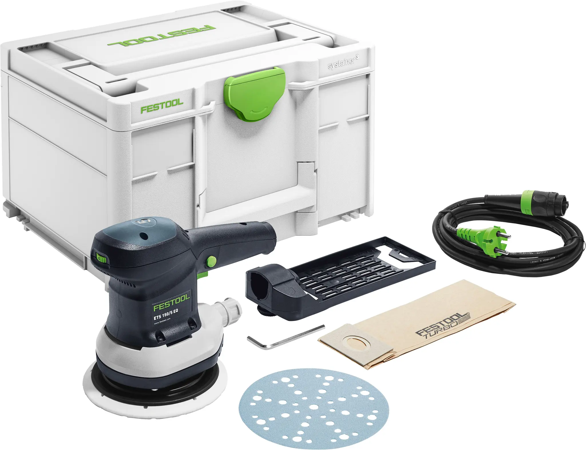 Produktfoto 1 von Festool 576080, Exzenterschleifer ETS 150/5 EQ-Plus