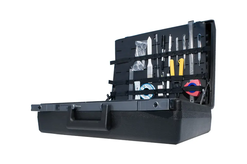 Produktfoto 1 von HBM Messtechnik DMS-Installationskoffer DAK2, Zubehör f. DMS f. den Aufnehmerbau