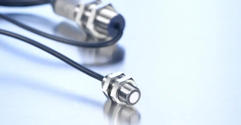 Produktfoto 1 von Microsonic esp-4/Empf/M12/3CDD/M18, Etiketten- Spleißsensor