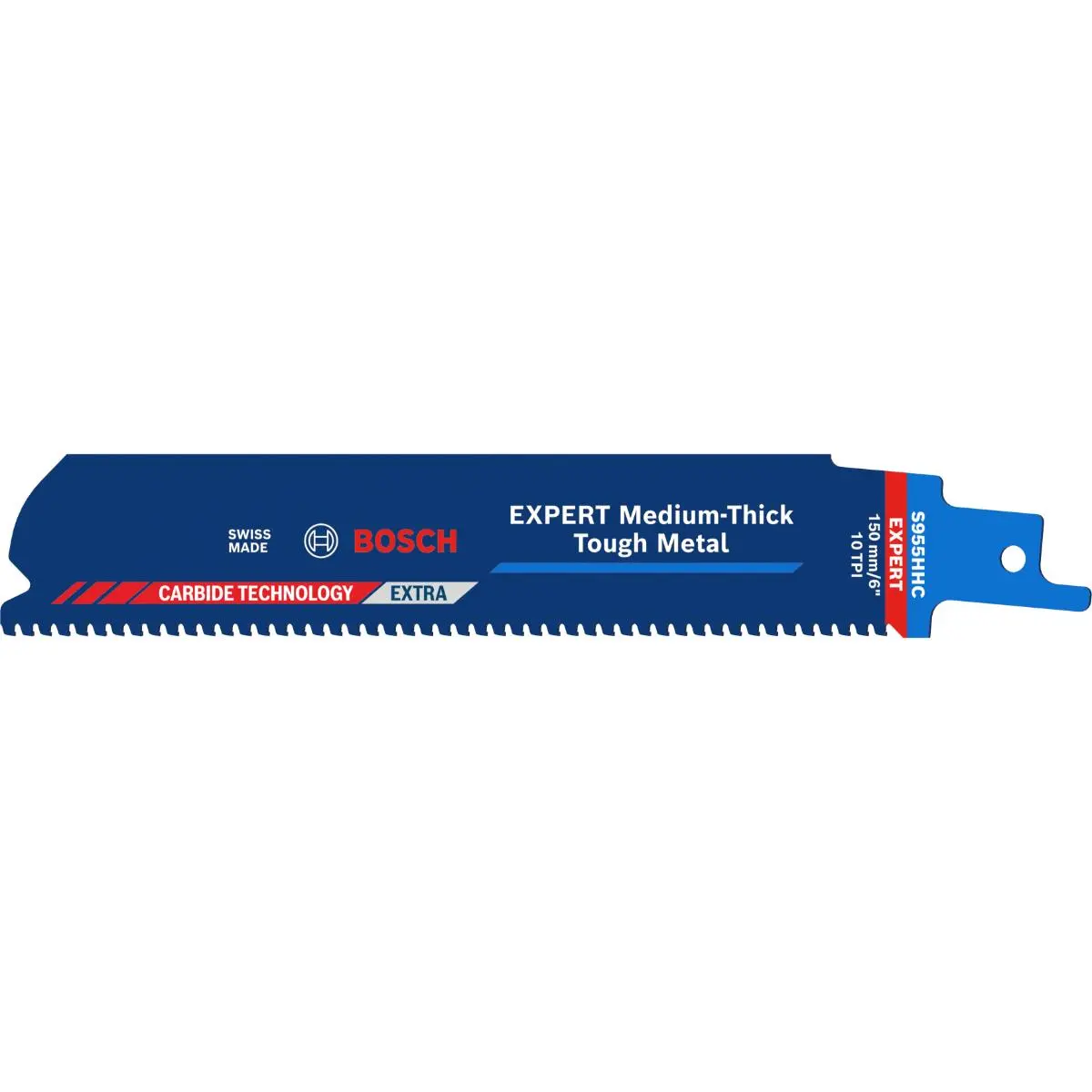 Produktfoto 1 von BOSCH 2608902322, EXPERT Stichsägeblatt S955HHC Medium-Thick Tough Metal 10x