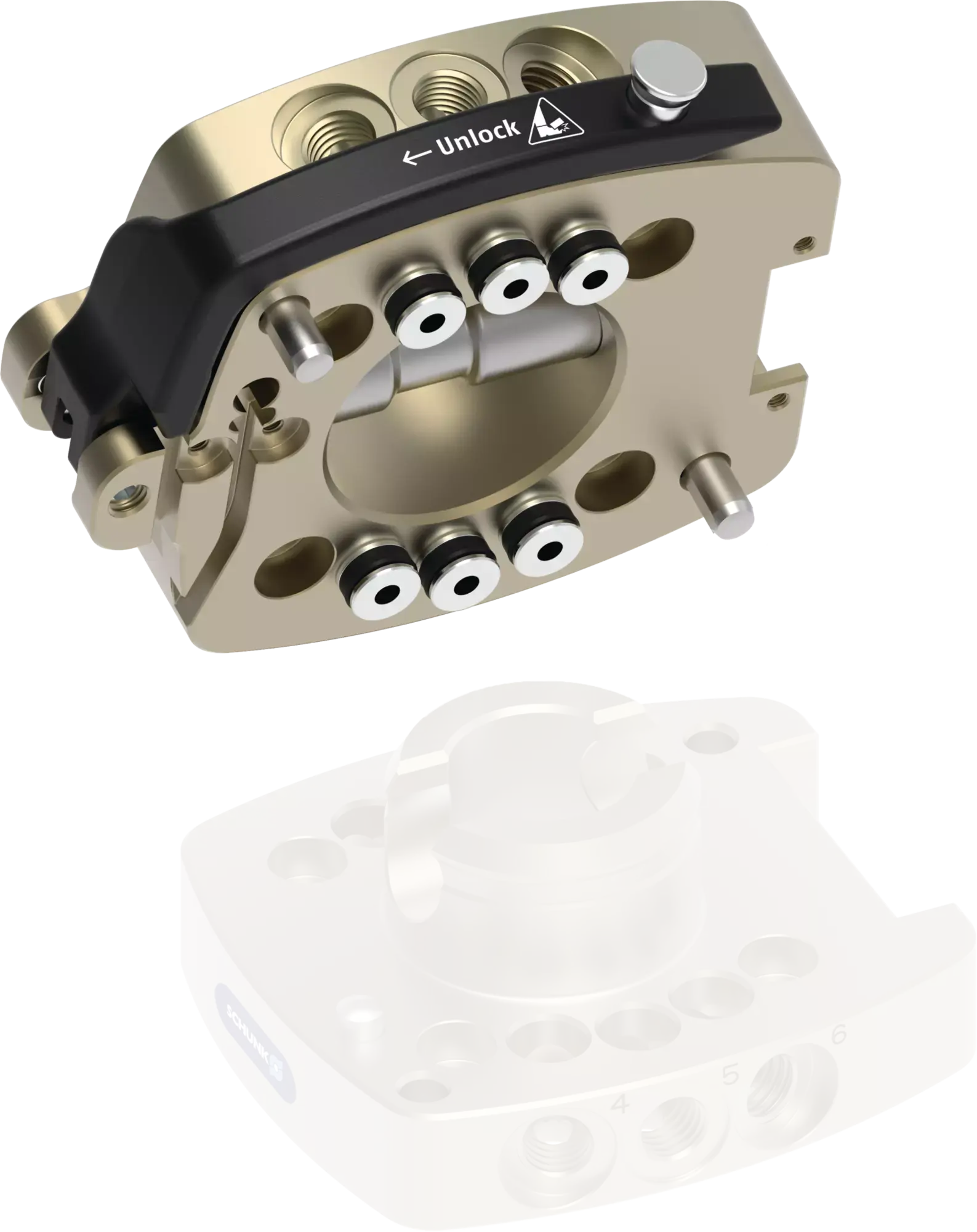 Produktfoto 1 von SCHUNK CMS 063-K, Manuelles Wechselsystem