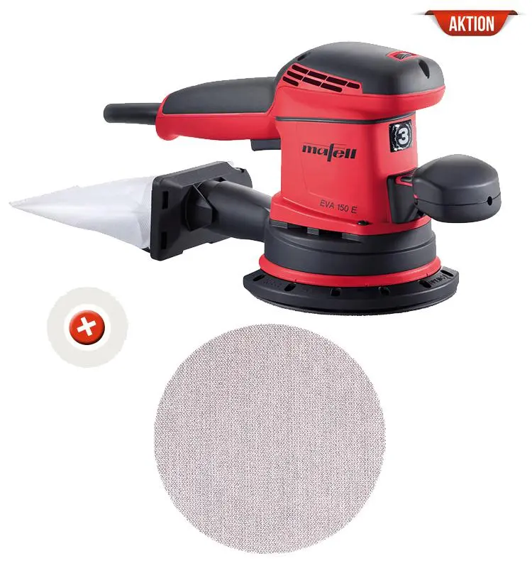 Produktfoto 1 von Mafell Exzenterschleifer EVA 150 E / 3 im MAFELL-MAX