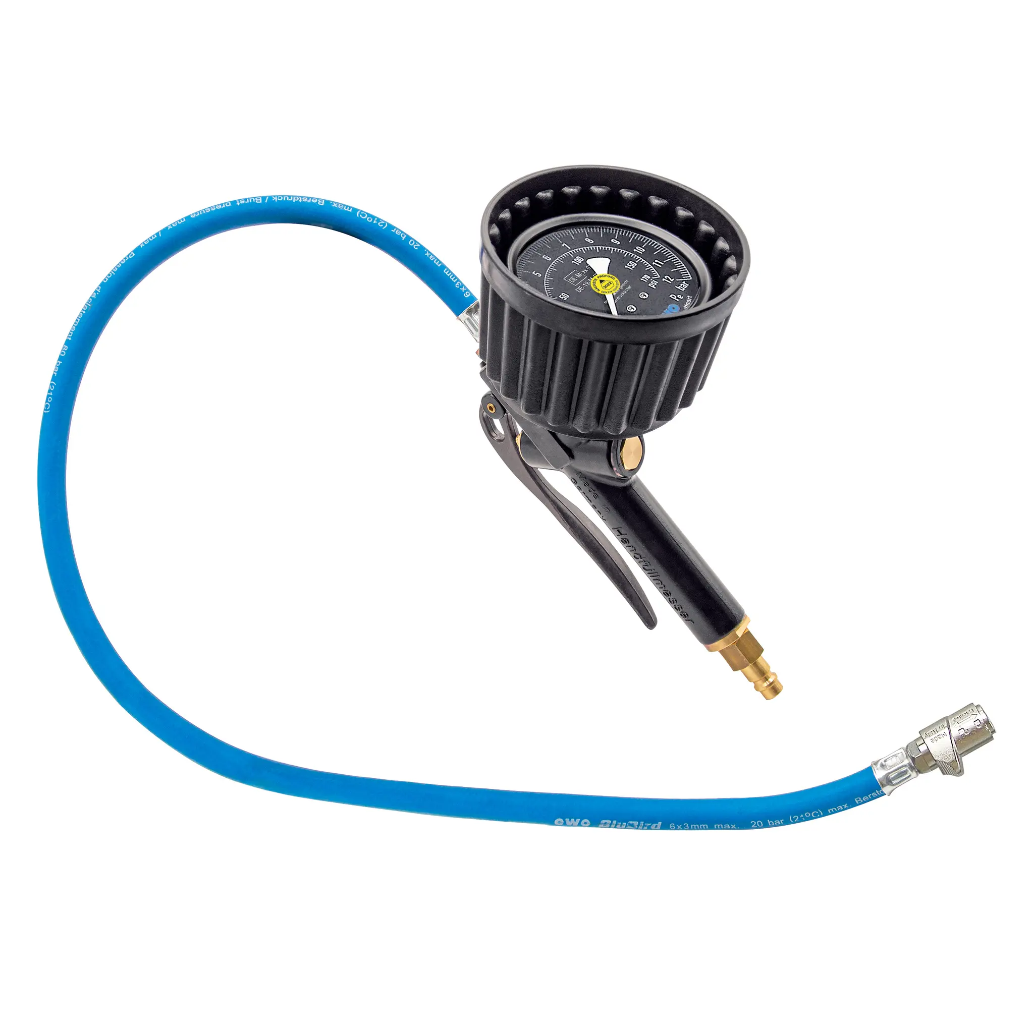 Produktfoto 1 von EWO 151.2243, Reifenfüller euroair, Quick-Stecker, Schlauch: 2,5 m