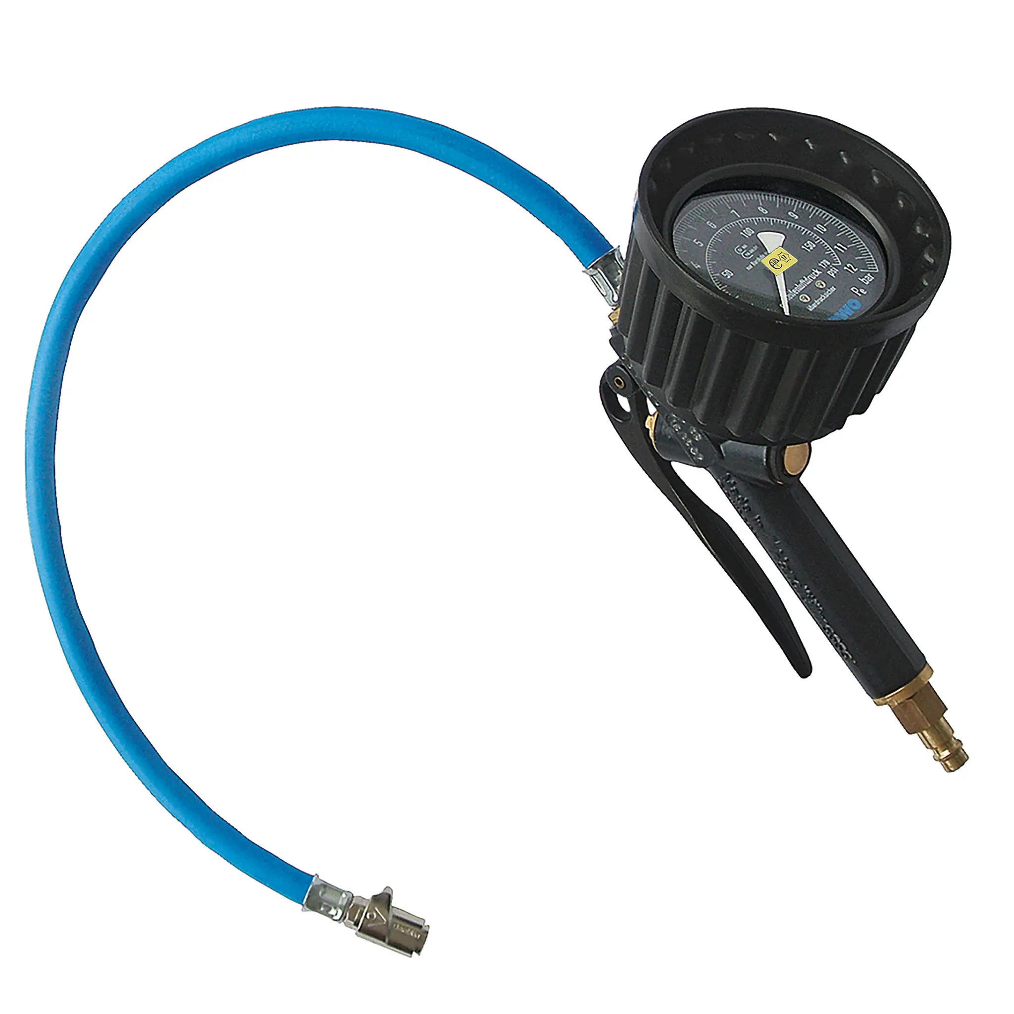 Produktfoto 1 von EWO 151.264, Handreifenfüllmesser euroair, mit Quick-Stecker, 0–12 bar/170 psi