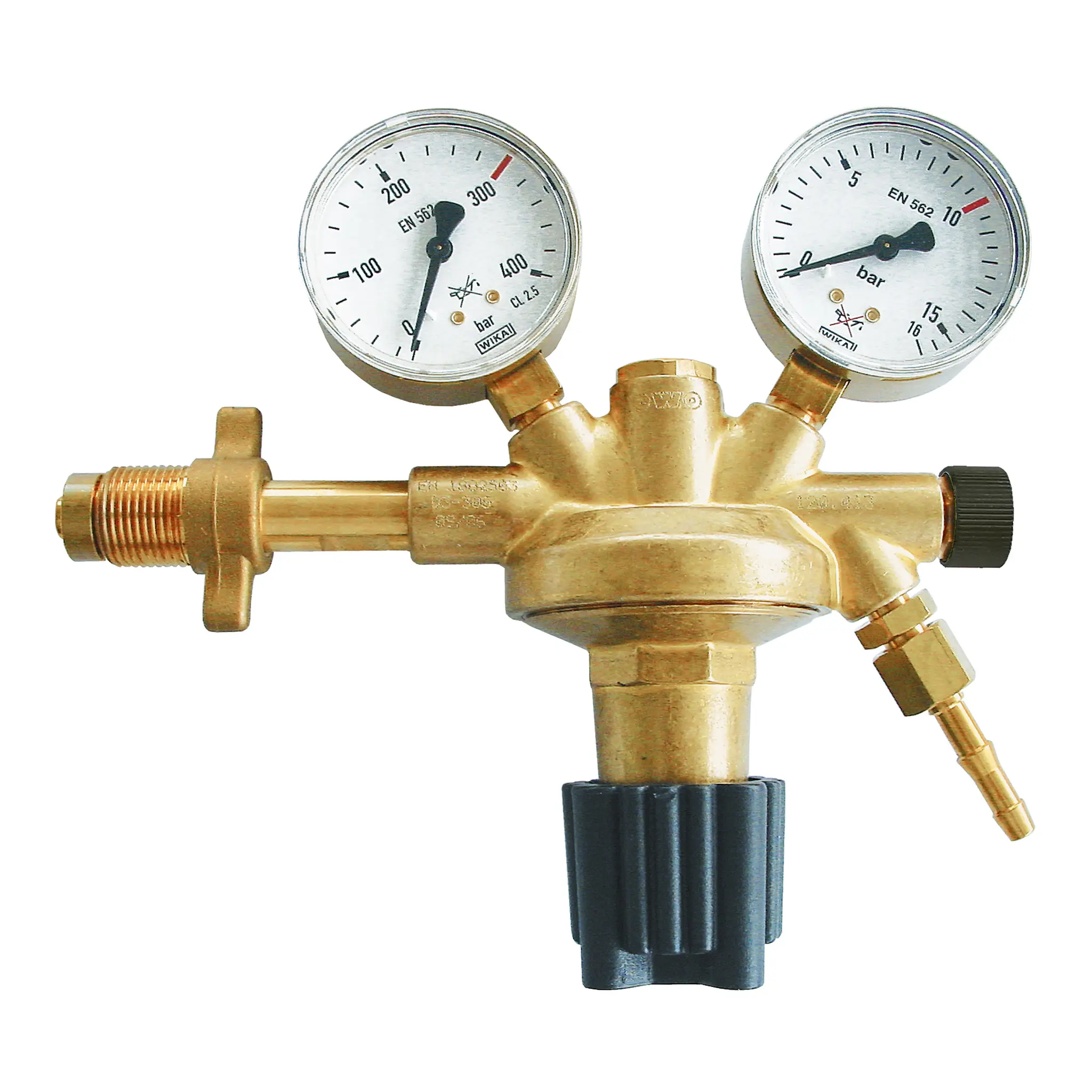Produktfoto 1 von EWO 120.413, Flaschendruckregler, Flaschenvordruck 300 bar, einstufig