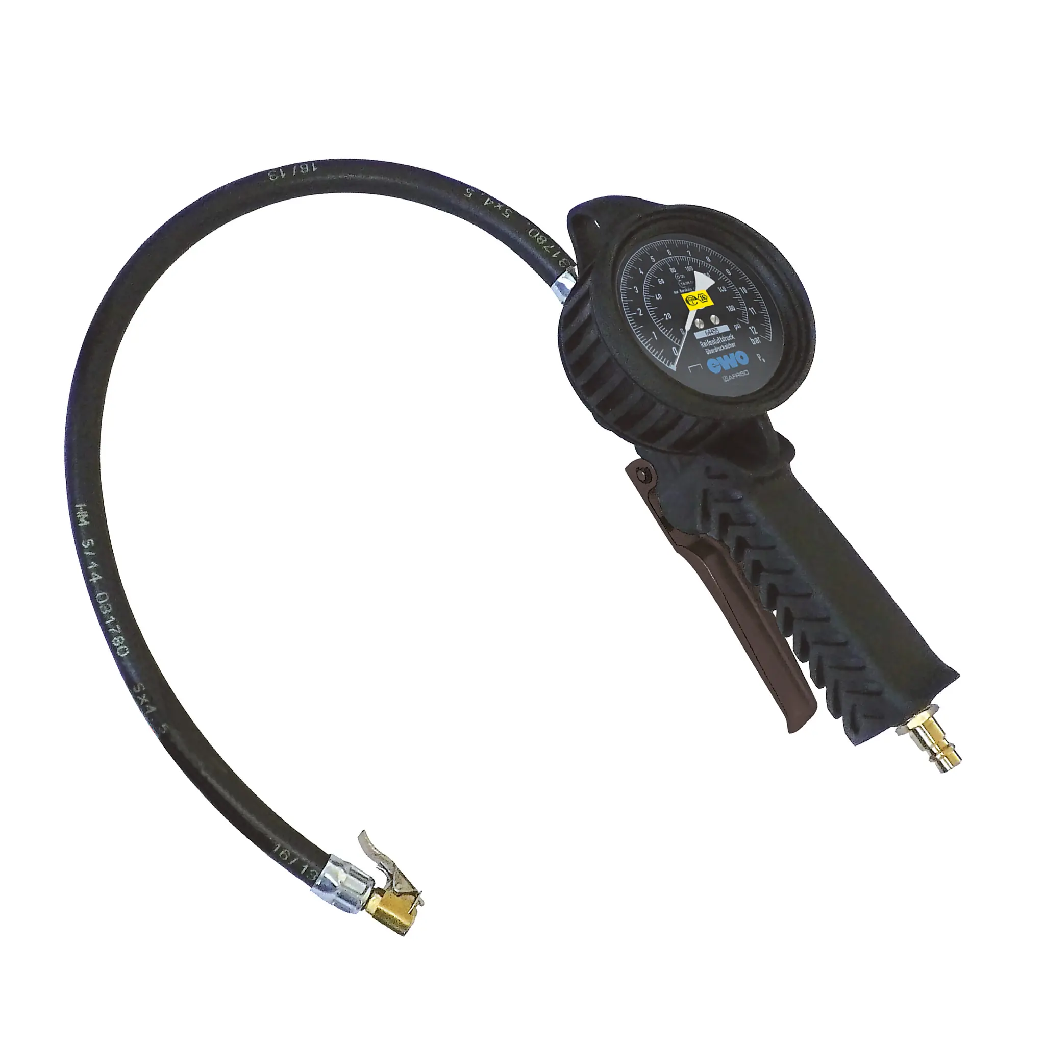 Produktfoto 1 von EWO 245.361, Handreifenfüllmesser airstar, Momentstecker, Druckbereich 0–12 bar