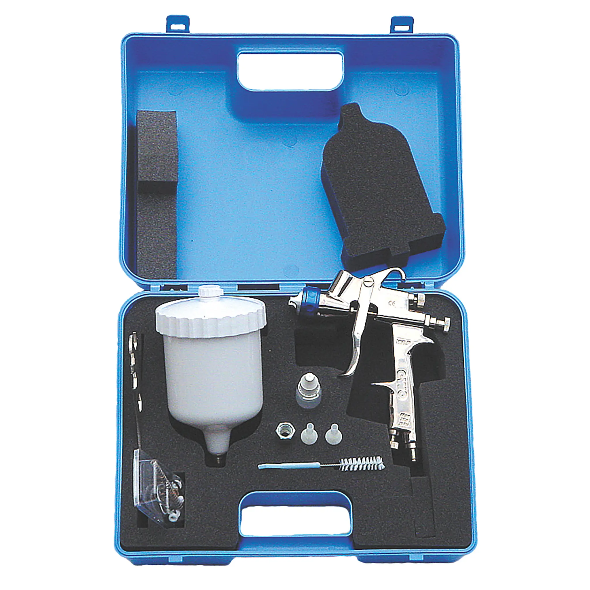 Produktfoto 1 von EWO 250.41, HVLP-set paintprofi standard, Koffer, Lackierpist. Düse Ø1,3 mm