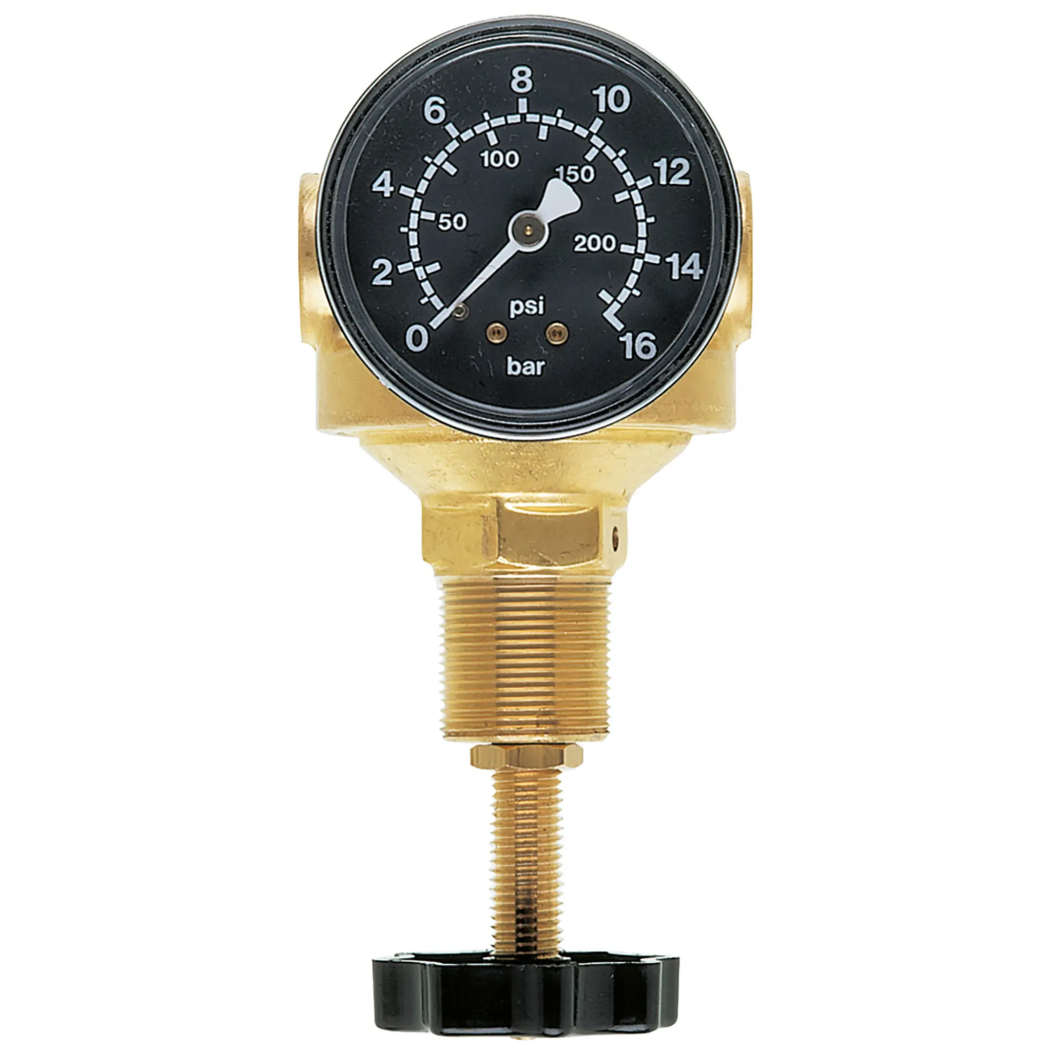 Produktfoto 1 von EWO 274.665, Druckregler 40 bar standard, BG 40, G½, 0,5–25 bar, Manometer