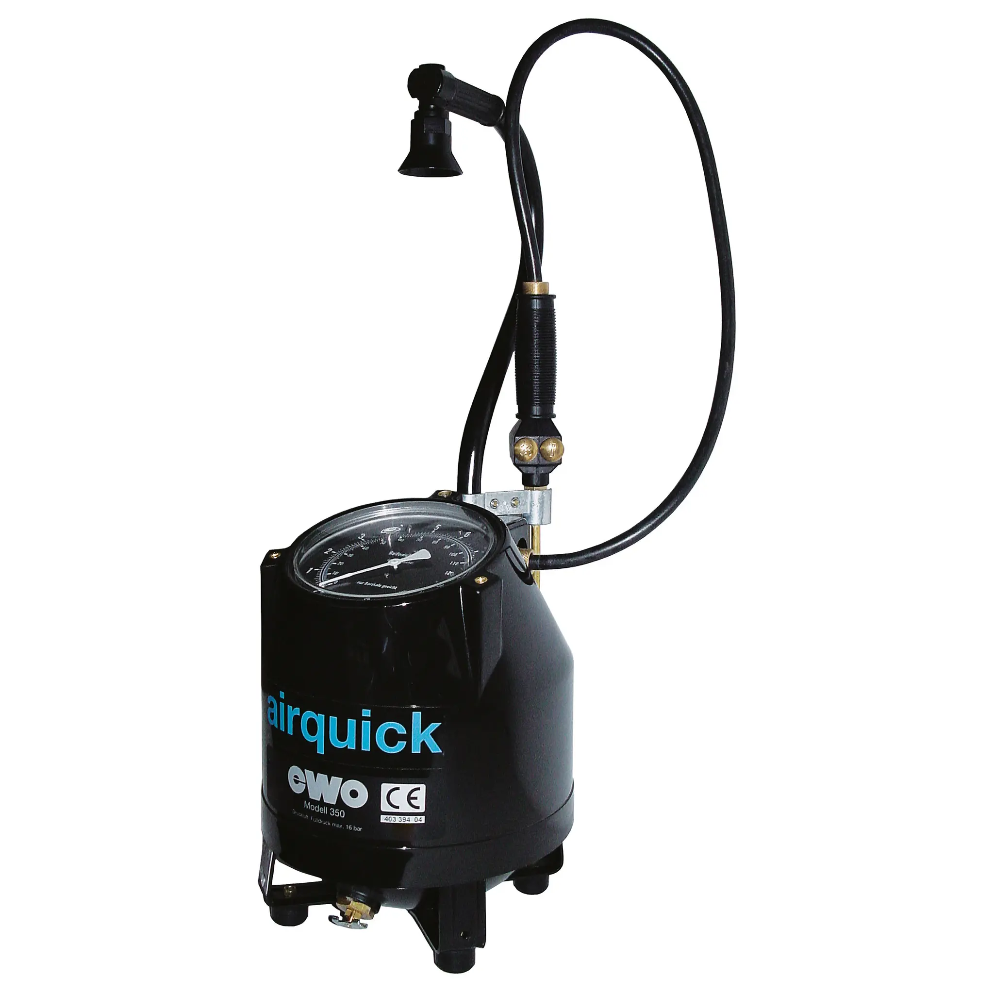 Produktfoto 1 von EWO 350.21A, Tragbarer Standfüllmesser airquick, Lufttank 6 Liter