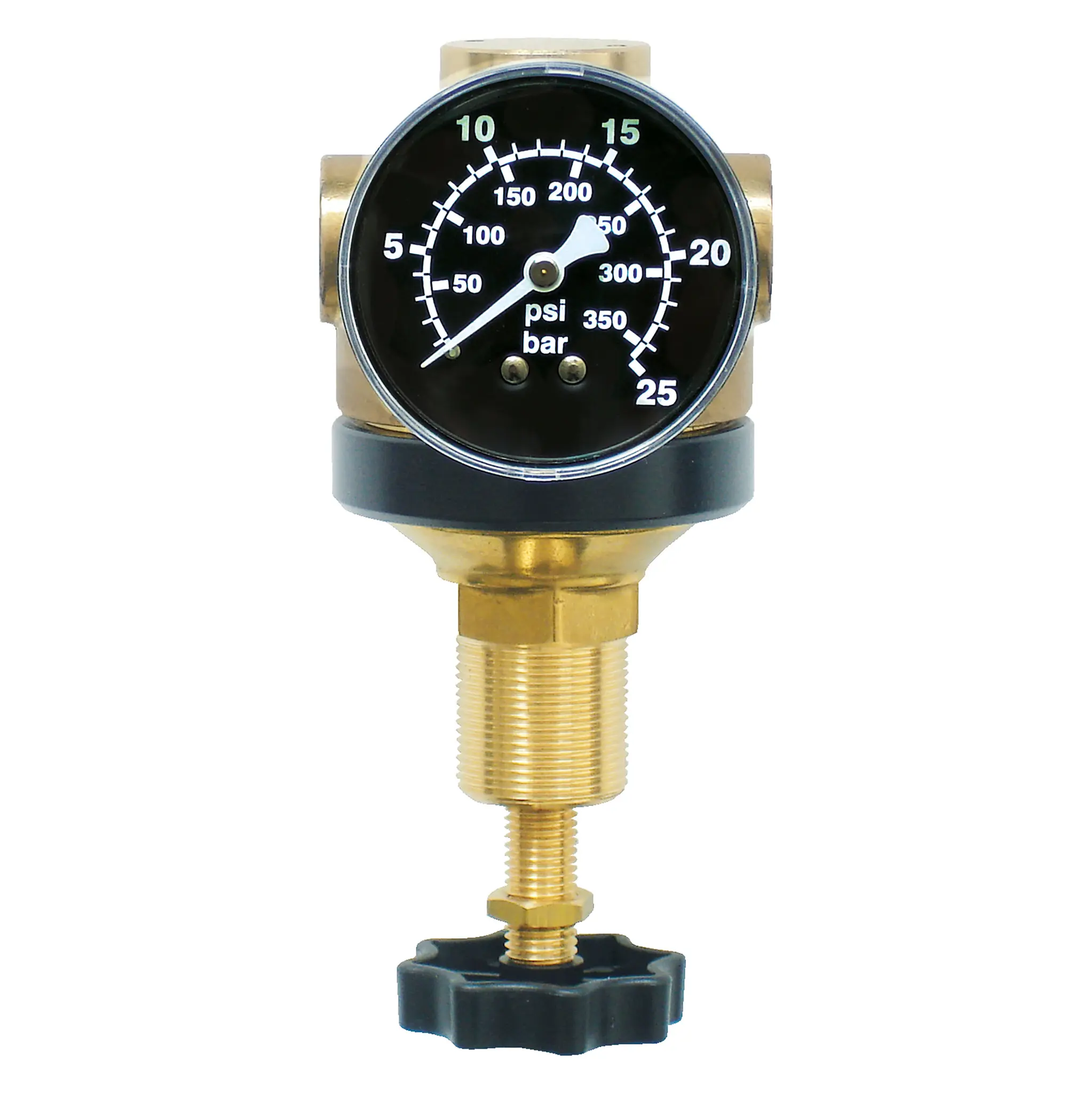 Produktfoto 1 von EWO 302.325, Hochdruckregler standard, BG 30, G¼, 2–35 bar, Manometer