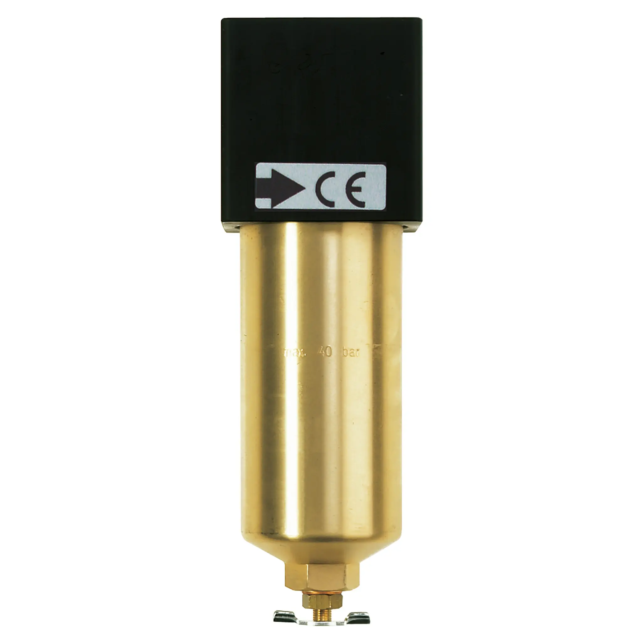 Produktfoto 1 von EWO 445.008, Druckluftfil. 40 bar, BG 60, G¾, Metallbeh., Handabl.ventil