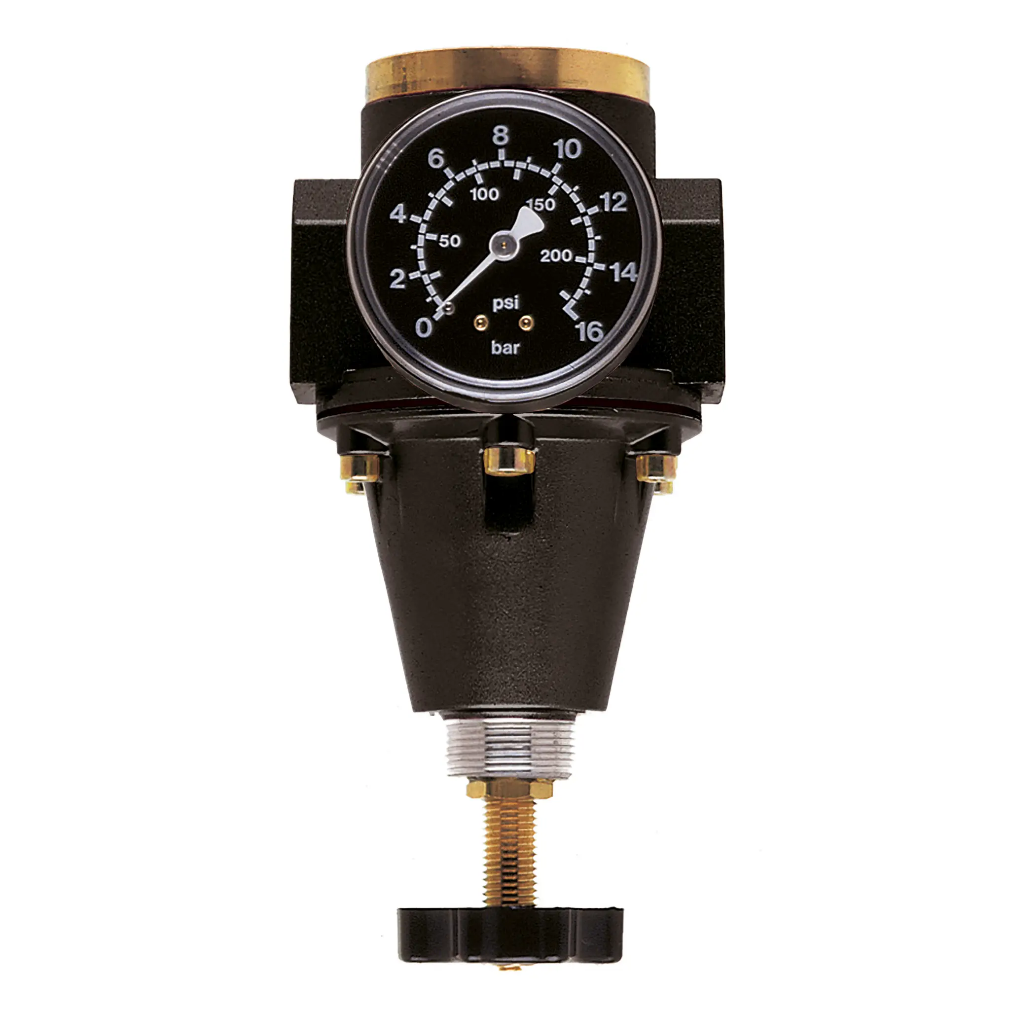 Produktfoto 1 von EWO 406.282, Druckregler standard, BG 55, G¾, 0,5–6 bar, Handrad, Manometer
