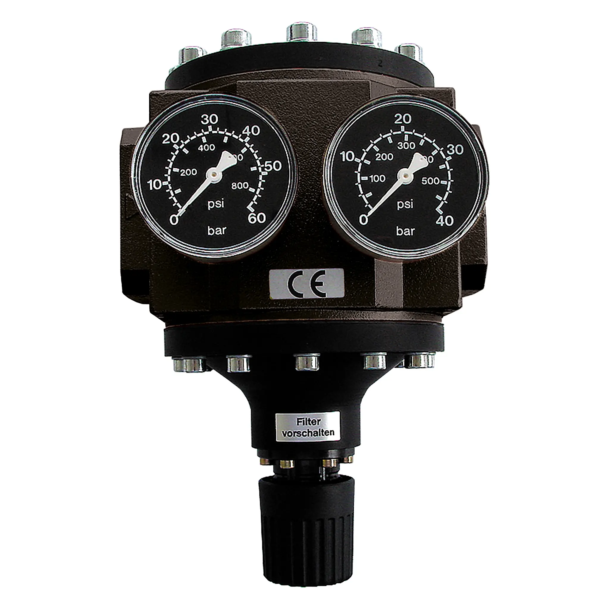 Produktfoto 1 von EWO 417.2112A, Groß-Druckregler standard, BG 90, G1½, 0,5–6 bar, 2 Mano.