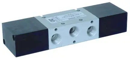 Produktfoto 1 von AZ Pneumatica 5223A CC, Wegeventil 5/3 1/4" entlüftet, Pneumatikimpuls