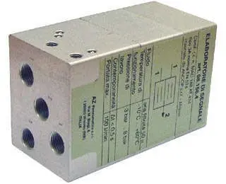 Produktfoto 1 von AZ Pneumatica 08.156.4, Zweihandsicherheitsblock