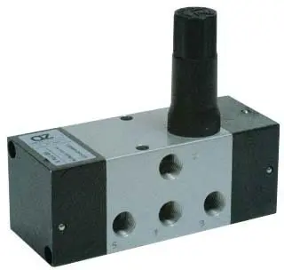 Produktfoto 1 von AZ Pneumatica 00.177.4, 5/2-Wege G1/8" Zeitventil mit verzögertem Start