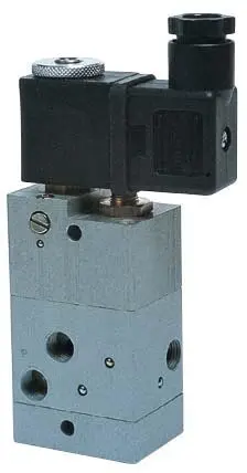 Produktfoto 1 von AZ Pneumatica 00.008.3, Zweidruckventil, NC, elektrisch betätigt, ohne Spule