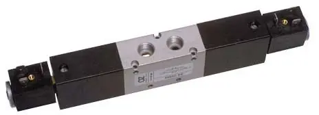 Produktfoto 1 von AZ Pneumatica 5223C EE, Wegeventil 5/3 1/4" geschlossen, Impulsventil,ohne Spulen