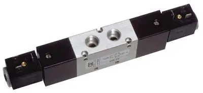 Produktfoto 1 von AZ Pneumatica 522 EE, Wegeventil 5/2 1/4" Impulsventil, ohne Spulen