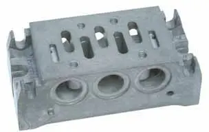 AZ Pneumatica MLD2, Zusammenstellbare Anschlussplatte für Ventile ISO 2
