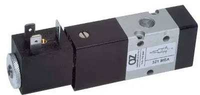 Produktfoto 1 von AZ Pneumatica 321 MEA, Wegeventil 3/2 1/8" NO Magnetventil, ohne Spule