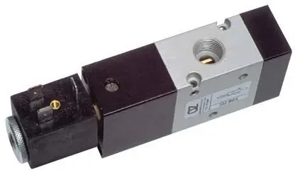 Produktfoto 1 von AZ Pneumatica 322 MEA, Wegeventil 3/2 1/4" NO Magnetventil, ohne Spule