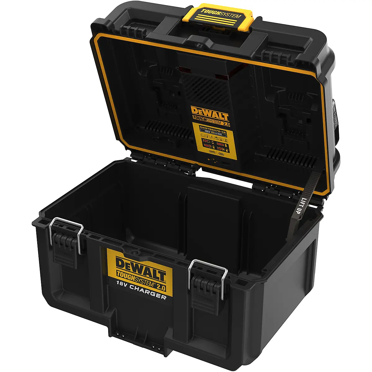 Produktfoto 1 von DeWalt DWST83471-QW, Ladekasten, für 14x 18,0V Schiebeakkus