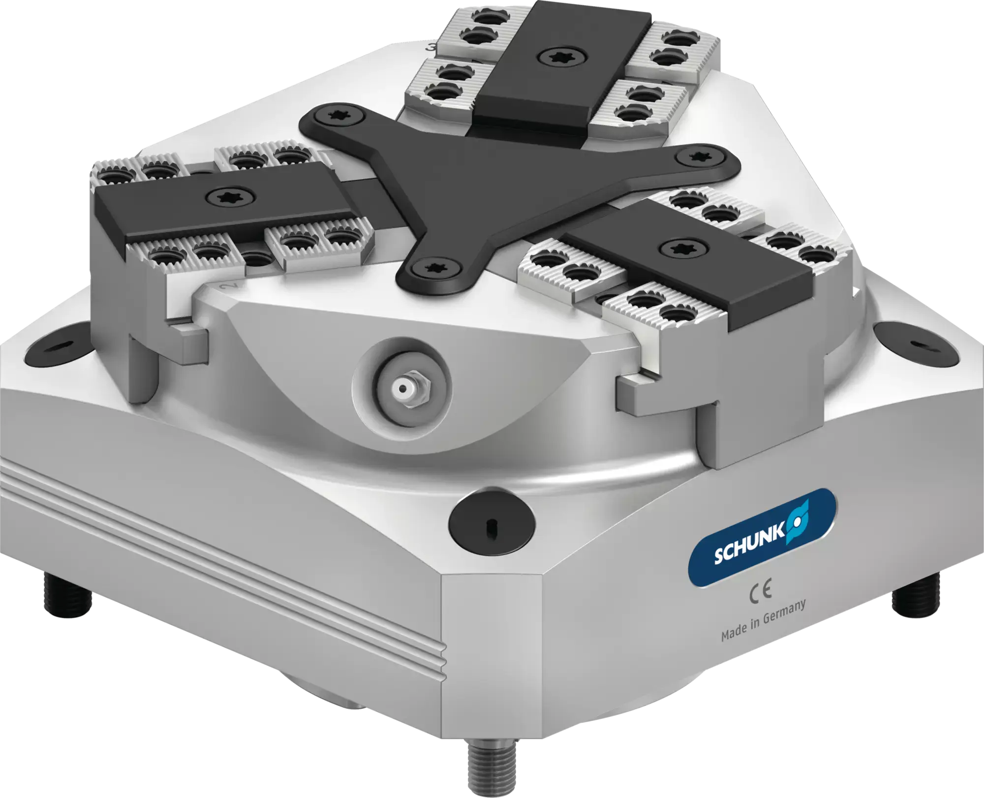 Produktfoto 1 von SCHUNK KRE3-LH 160 IOL, Elektromechanische Kraftspannblöcke