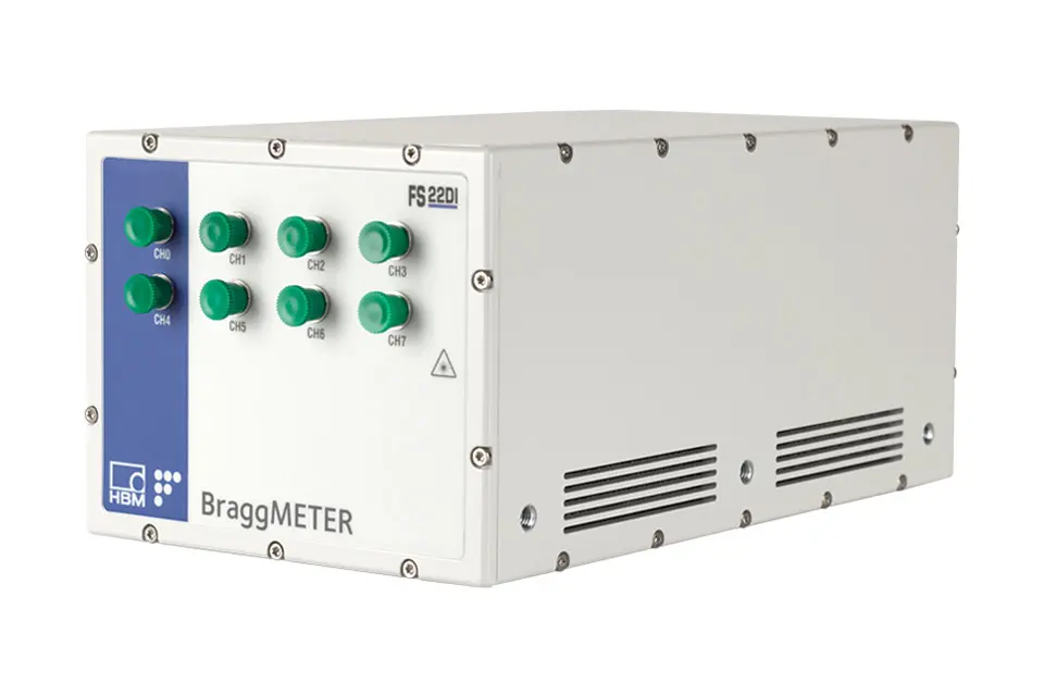 Produktfoto 1 von HBM Messtechnik 1-FS22DI-ST/8CH, FS22DI BraggMETER ST 8OC FC/APC