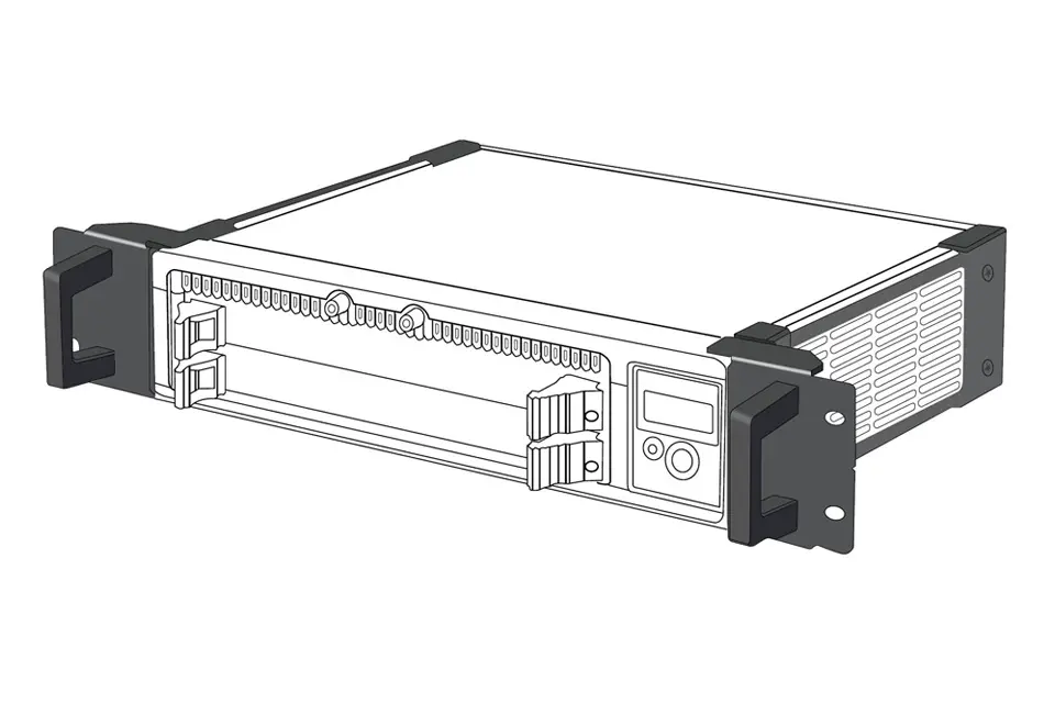 Produktfoto 1 von HBM Messtechnik 1-G093, 19-Zoll-Einbausatz für GEN2tB