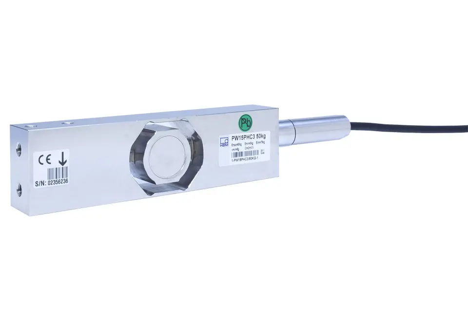 Produktfoto 1 von HBM Messtechnik 1-KAB175-12-1, Aufn. Anschlusskabel M12,F, Hygienic,12m