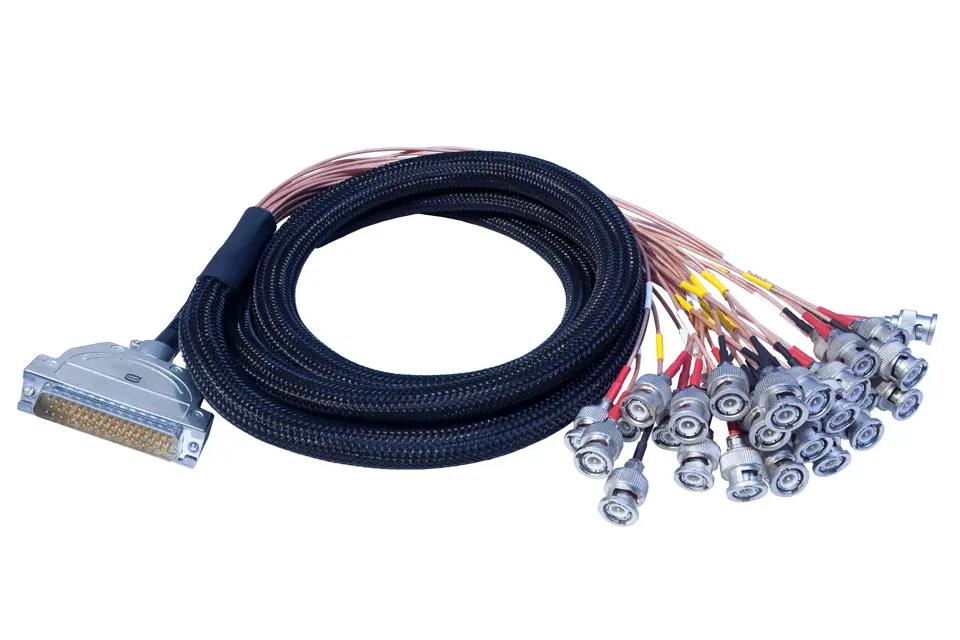 Produktfoto 1 von HBM Messtechnik 1-KAB172-1, Kabel, 16-Kanal, differentiell, BNC