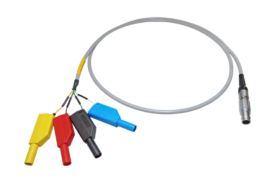 Produktfoto 1 von HBM Messtechnik 1-KAB2136-1, GN31XB KBL 1M LEMO-BANANEN STROM&SPANNG.