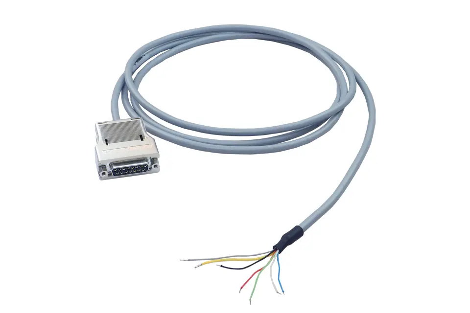 Produktfoto 1 von HBM Messtechnik 1-KAB245-2, SUB-D15-Buchse mit 2m Messkabel 6-adrig