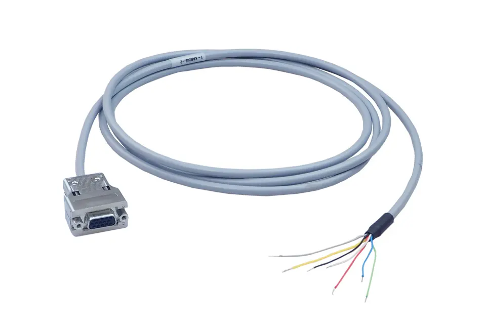 Produktfoto 1 von HBM Messtechnik 1-KAB246-2, Anschlußkabel Sub-HD-15, 2m, freie Enden
