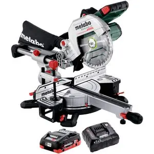 Produktfoto 1 von Metabo Kapp-Gehrungssäge KGS 18 LTX BL 216, bis 305mm, mit Akku, Ladegerät & LED
