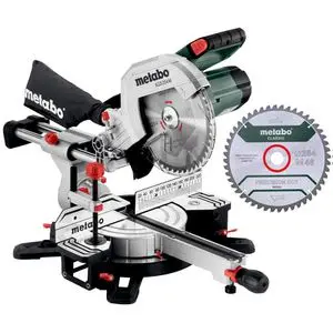 Produktfoto 1 von Metabo Kapp-Gehrungssäge KGS 254 M Set, Paneelsäge, 1800 W, bis 305mm