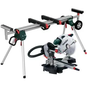 Produktfoto 1 von Metabo 690971000, Kapp-Gehrungssäge KGS 315 PLUS SET, 2200 W, Schnittleistung 320mm